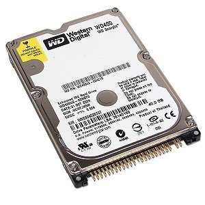 Western Digital 2.5 Inch Internal IDE Hard Drive - 40GB